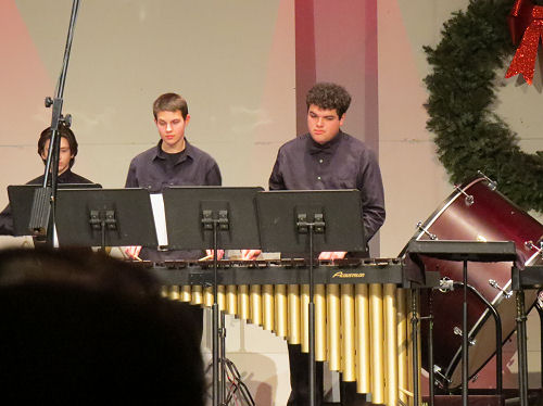 WSCC percussion ensemble