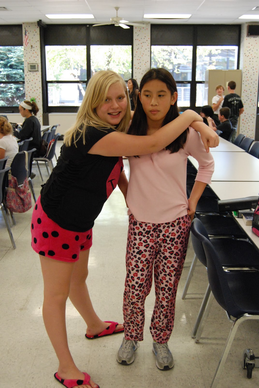 What's New at Truman: Spirit Week Monday~Pajama Day