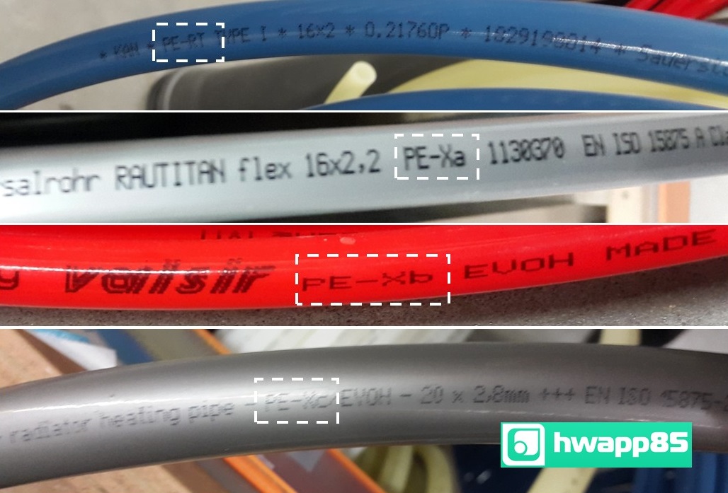 Marking of plastic pipes. Pipes based on polyethylene