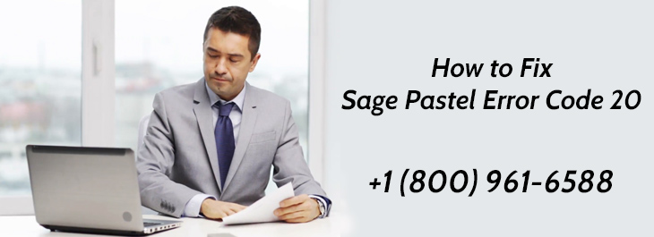 How to fix sage pastel error code 20