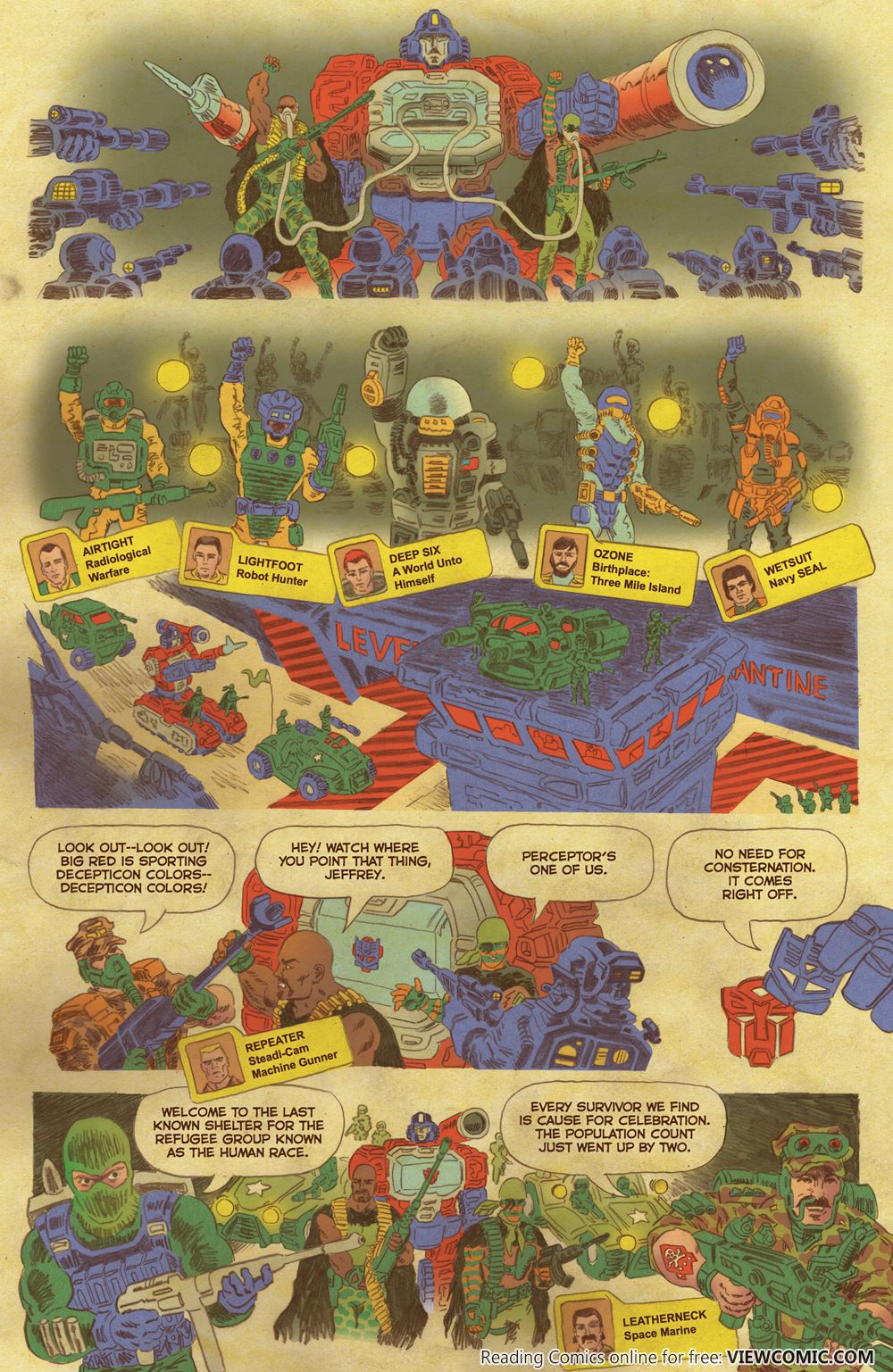 Transformers vs. G.I. Joe chapter 10 page 13
