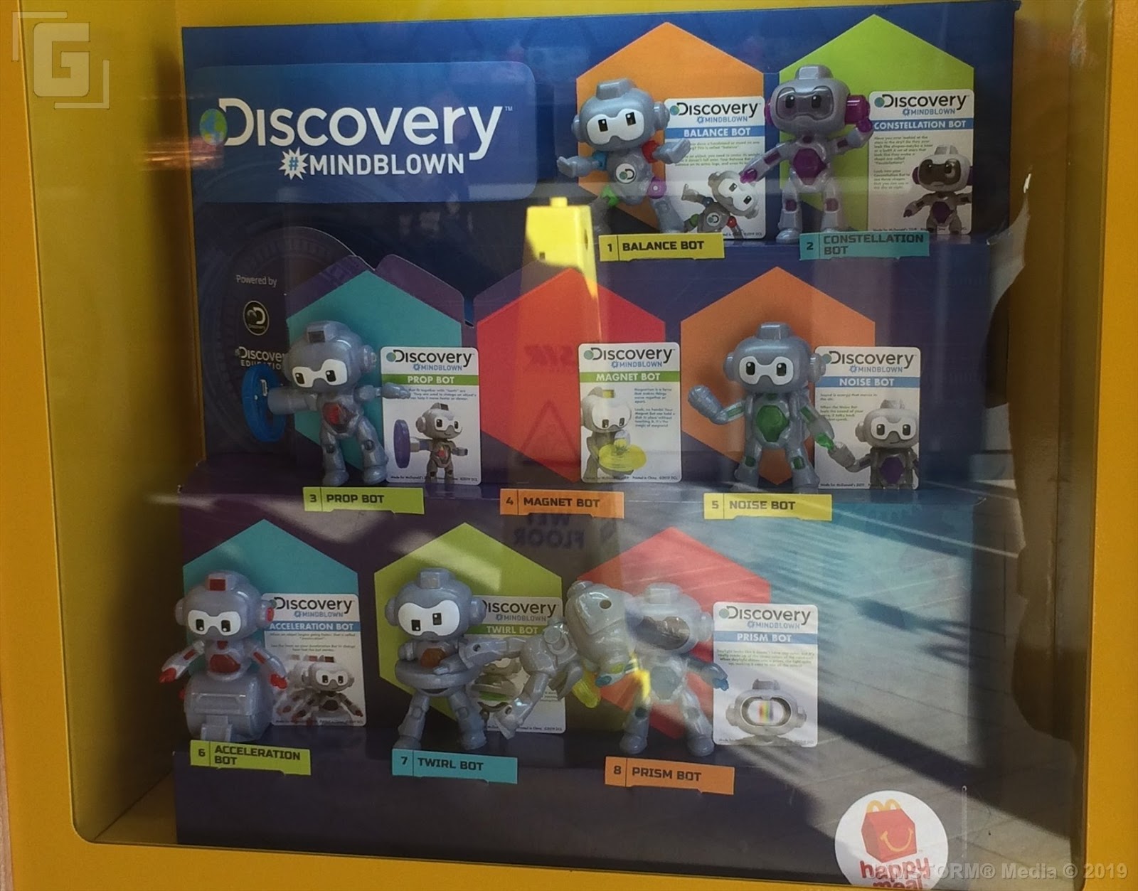 4K Discovery #Mindblown Happy Meal Toy #2 Prism Bot January 2020 Unpacking  and Review! 