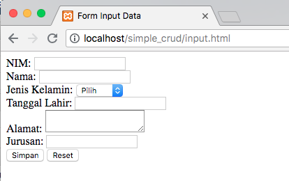 cara membuat crud dengan php dan mysql untuk pemula cara membuat crud dengan php dan mysql untuk pemula