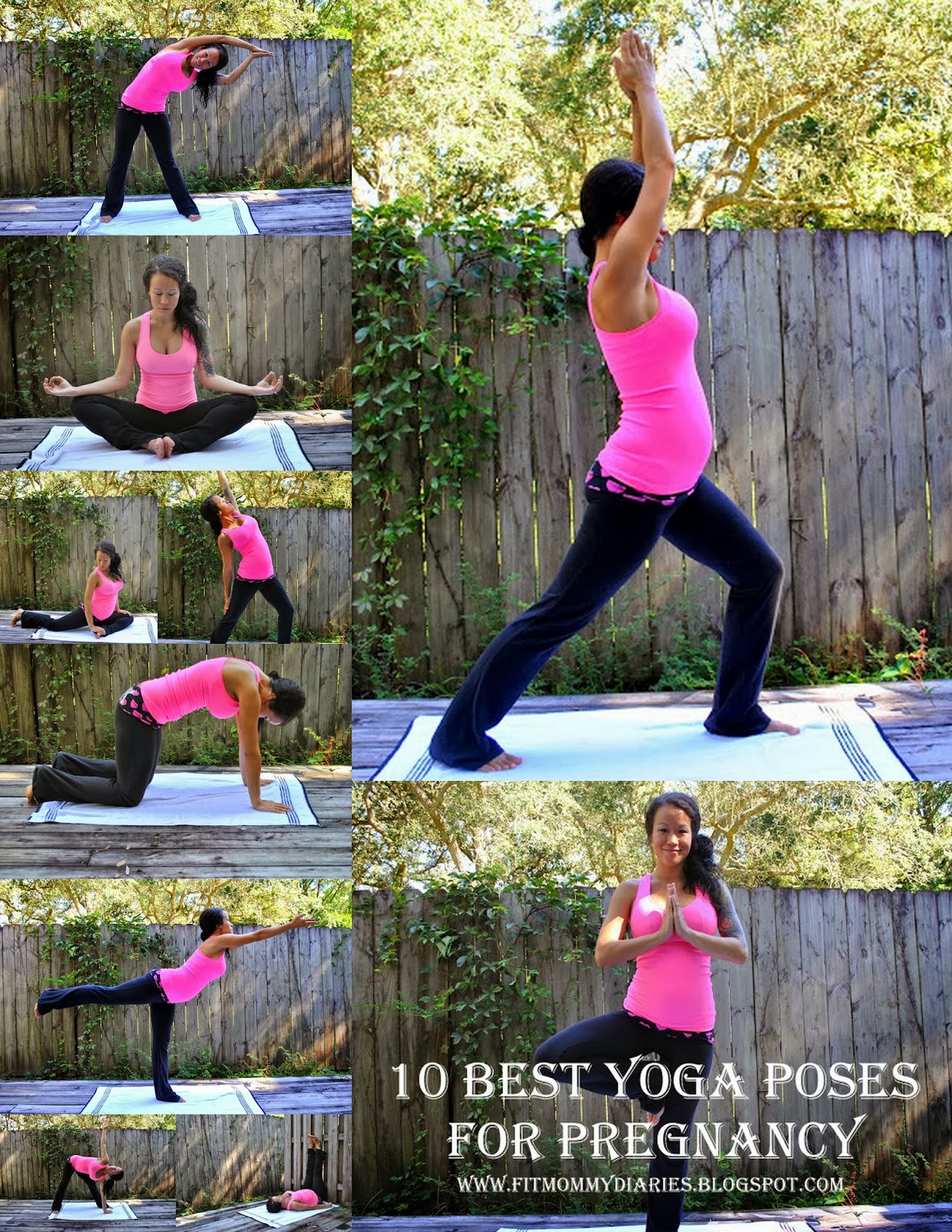 Diary of a Fit Mommy: Best Pregnancy Yoga Poses