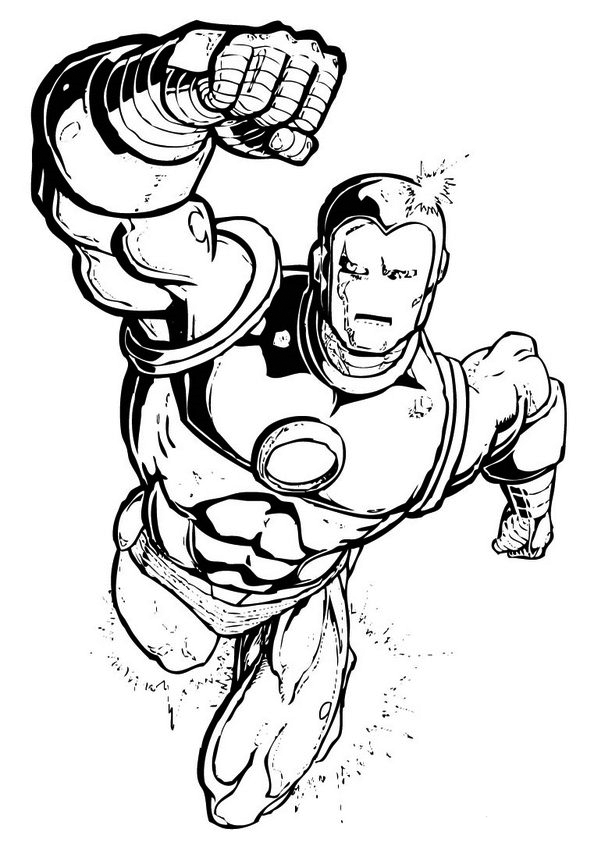 Iron Man Coloring Pages ~ Free Printable Coloring Pages - Cool Coloring ...
