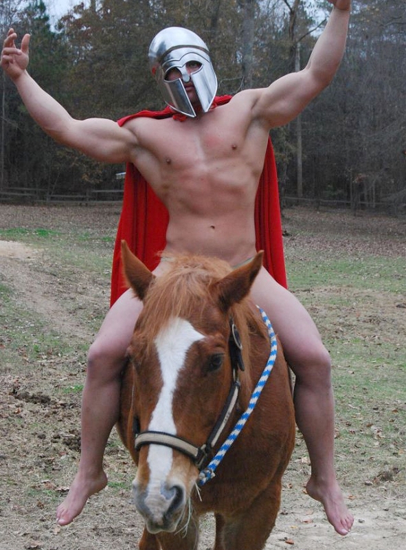Spartan on a Horse.