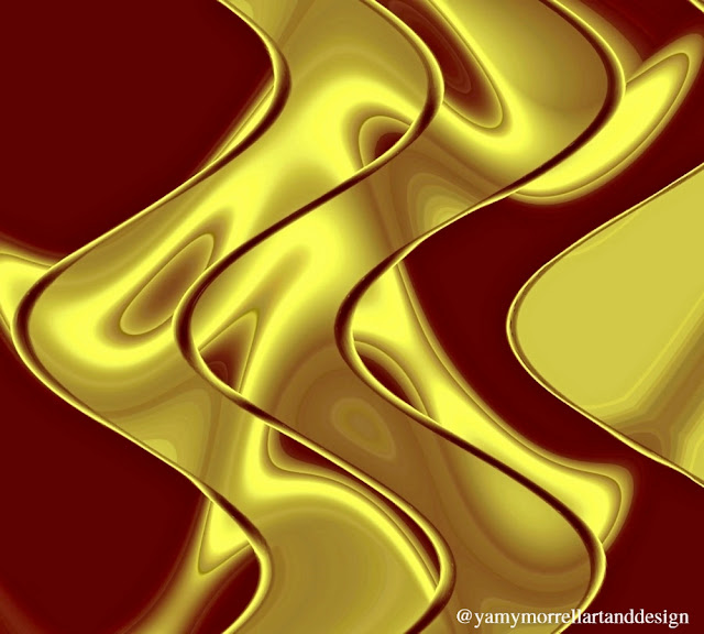 Arte-digital-metalico-texturas-waves-cooper-by-yamy-morrell