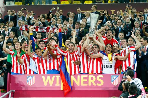 Atlético de Madrid Campeones de Europa League 2012