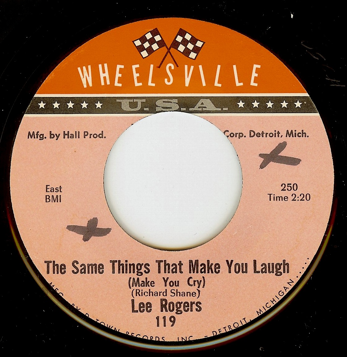 Derek's Daily 45: LEE ROGERS - THE SAME THINGS THAT MAKE YOU LAUGH