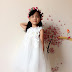 Vải voan lưới may đầm cho bé yêu