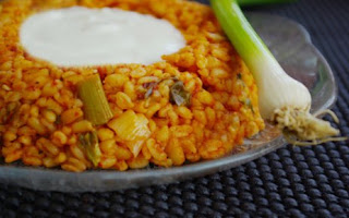 Taze Sarımsakli Bulgur Pilavi Taze Sarımsakli Bulgur Pilavi