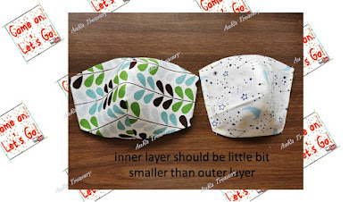 Covid-19 Handmade Fabric Mask Tutorial steps by steps making facemasks