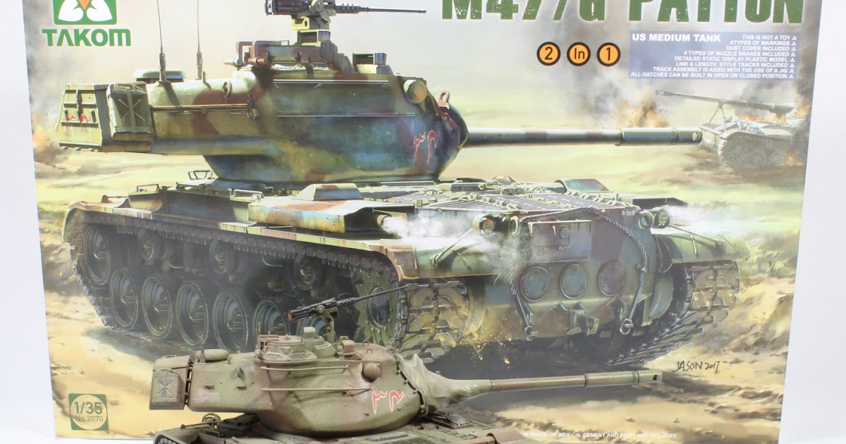 The Modelling News: Paul's painting  weathering the 35th scale M47 Patton  from Takom
