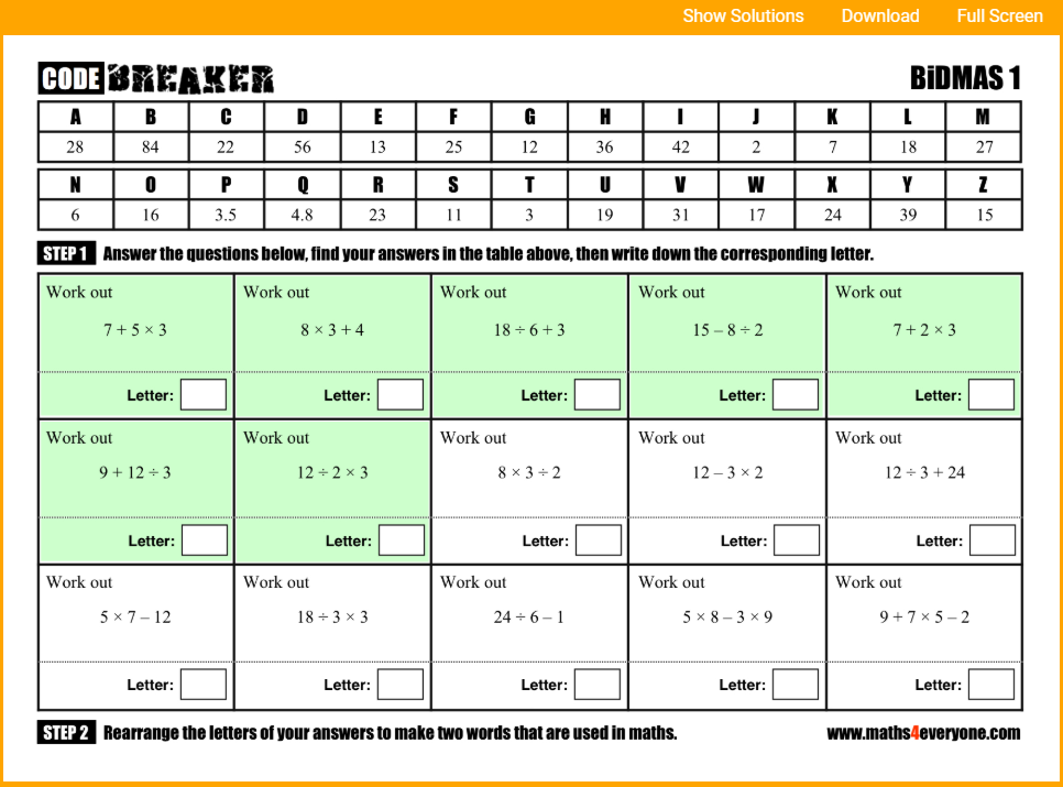 Resourceaholic: 5 Maths Gems #106