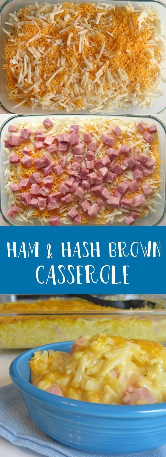 HAM HASH BROWN BREAKFAST CASSEROLE RECIPES