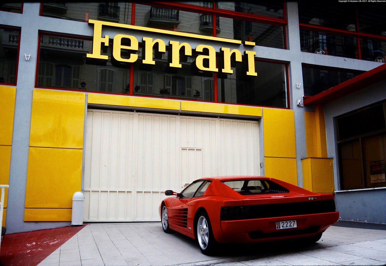 Airplane Life: Ferrari Dealer Monaco