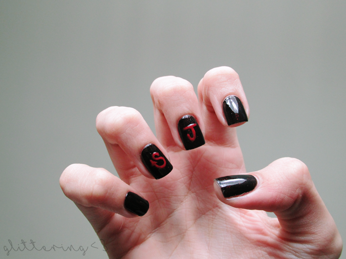 Nail Art inspirada em Devil do Super Junior