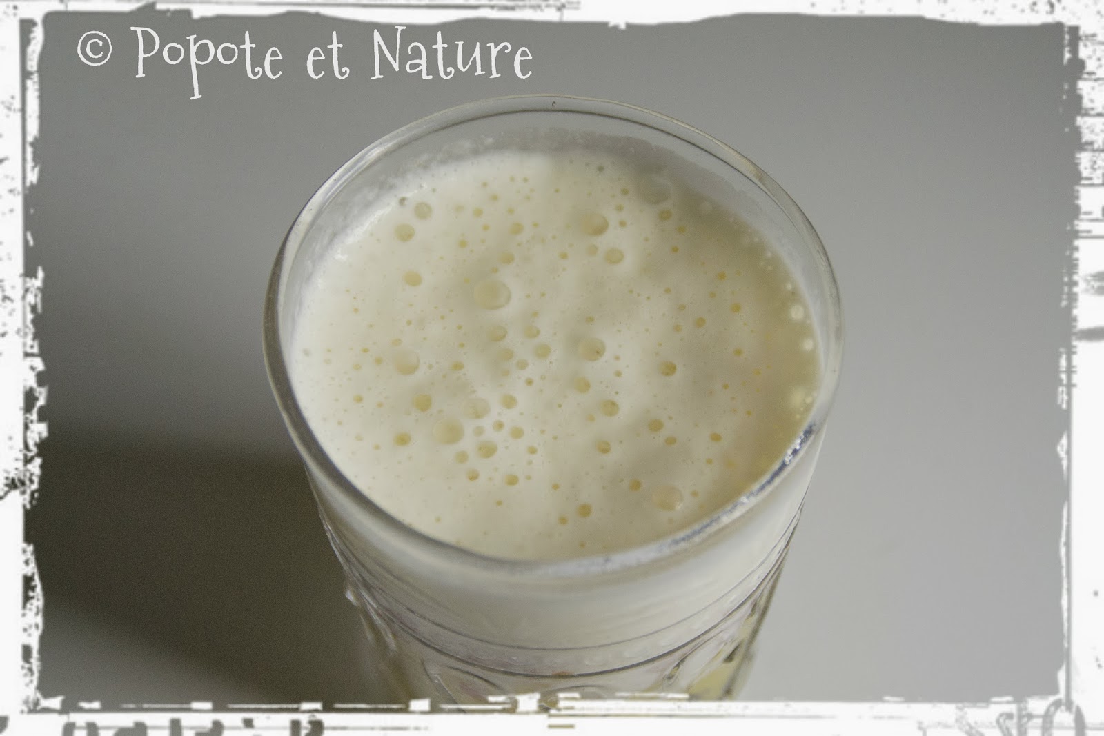 © Popote et Nature - Tartiflette mousseuse en verrine