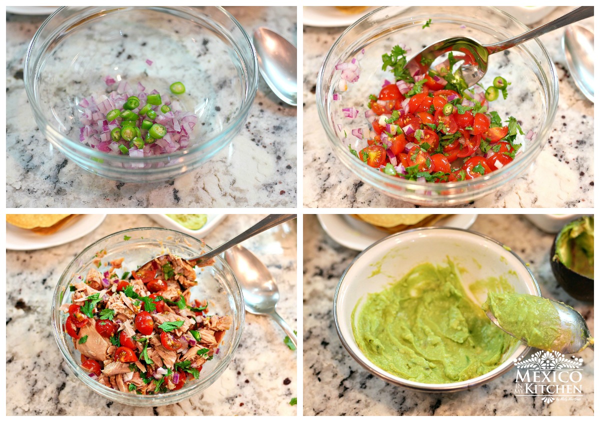 Mexico in My Kitchen Canned Tuna Ceviche Tostadas Authentic Mexican