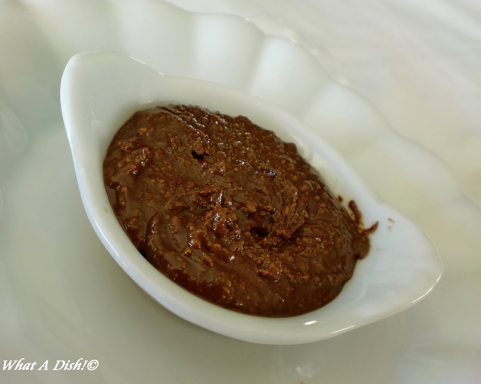 What A Dish! Chocolate Sunflower Seed Spread