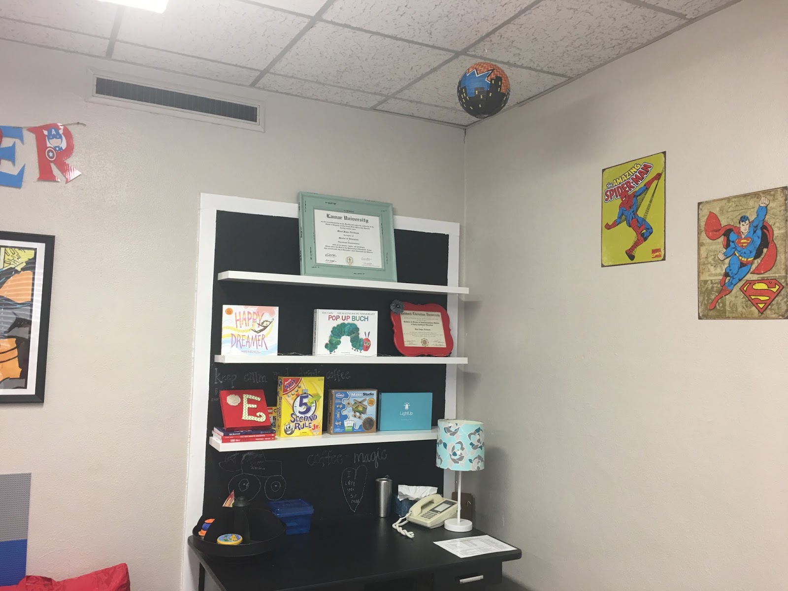 Principal Teacher: My New Office!