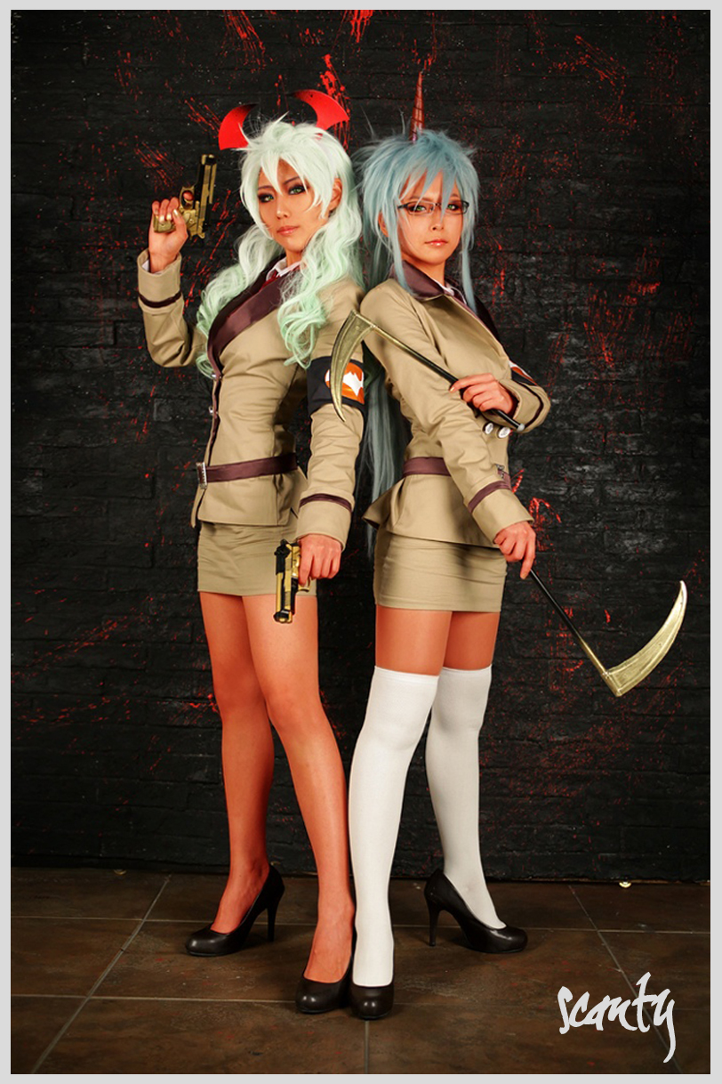 DESIGN COSPLAYERS Panty & Stocking Scanty Cosplay