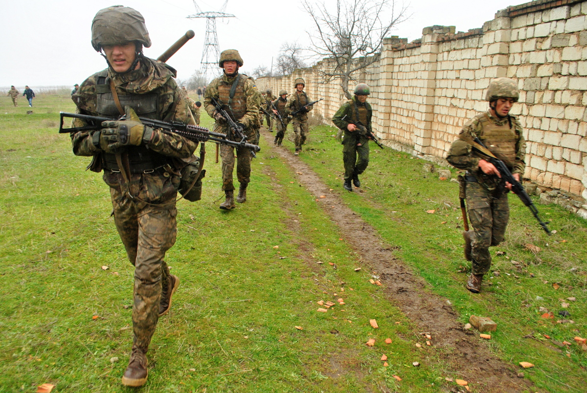Ukrainian marines