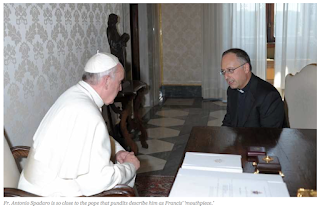 Image result for spadaro rosica pope
