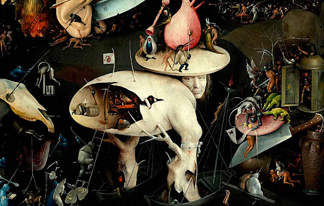 Jérôme Bosch - Le jardin des délices (détail)