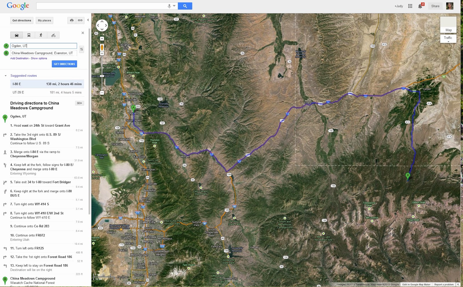 Dream Packer Trail Adventures China Meadows, Uintas, Utah