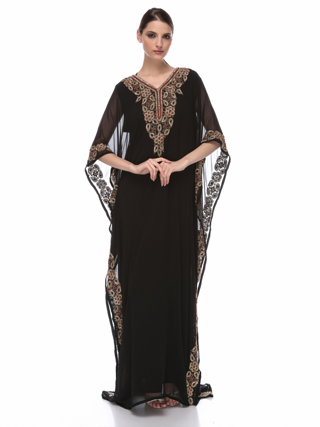 Jalabiya Designs 2013 | Arabic Kaftan Dresses Collection for Girls ...