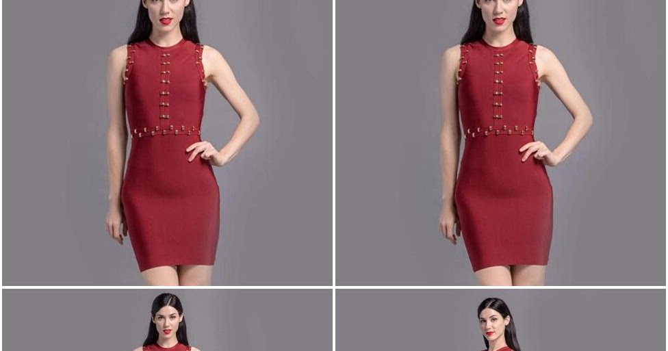 Cheap Womens Clothes Uk KAOUYOU Woen Mini Bndge Dress Burgundy Blck