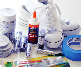 For Girls *-*: Sneakers com Glitter , aprenda a faze-los ϟ