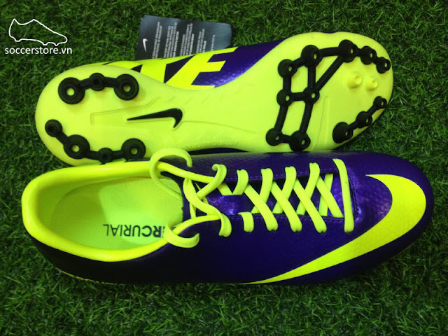 Nike Mercurial Victory IV AG Electro Purple- Volt- Black