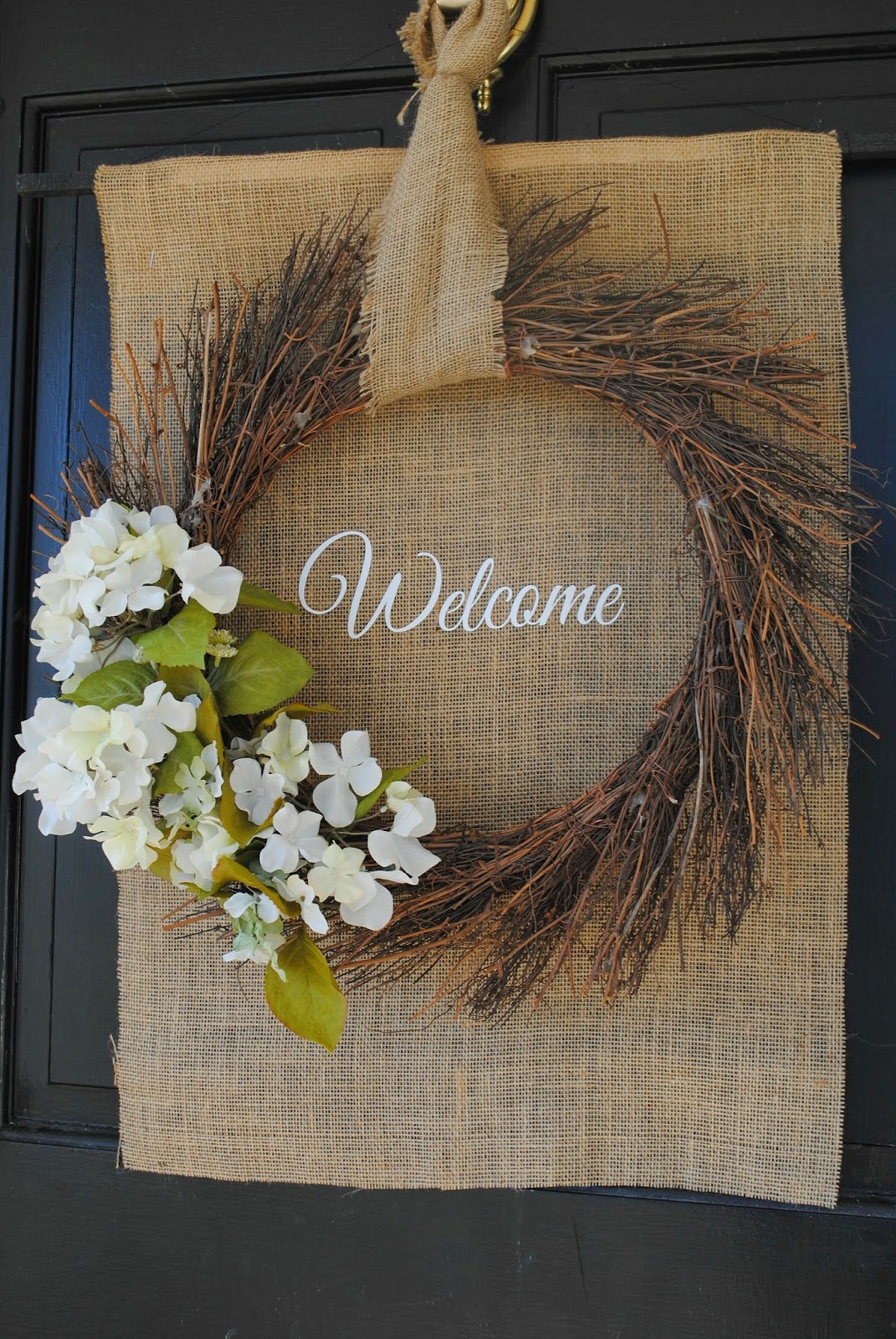 Two It Yourself Diy Front Door Spring Wreath