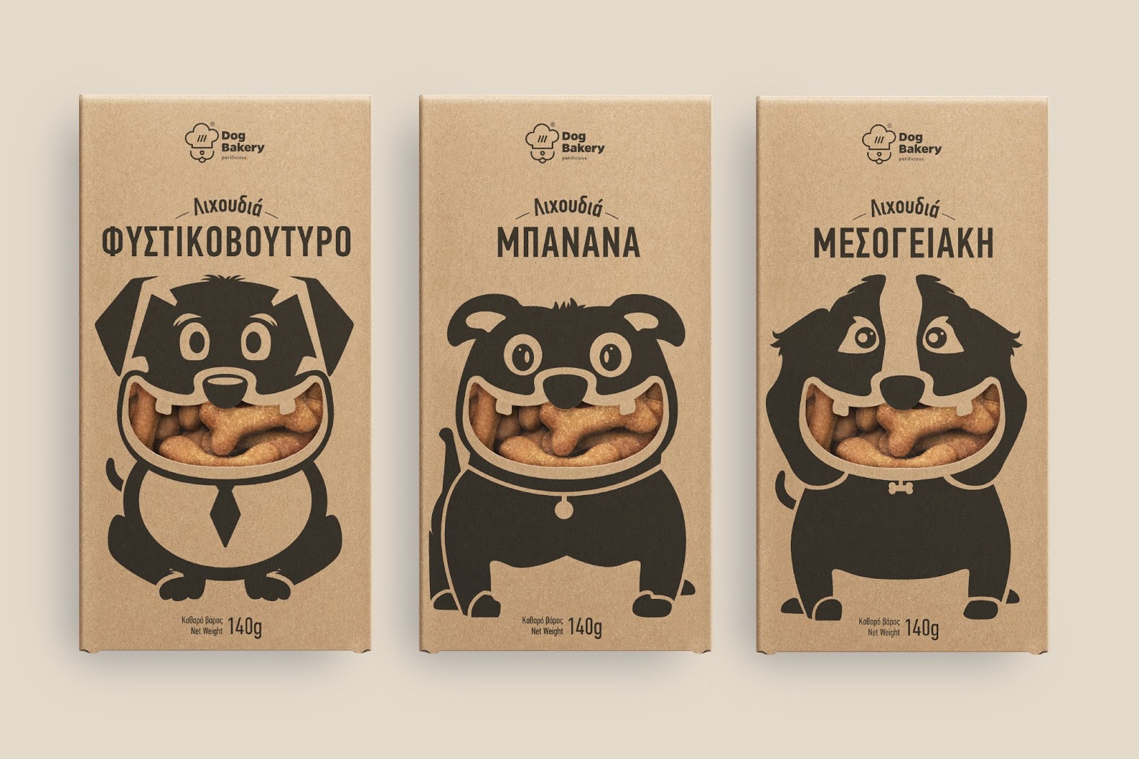 Dog Bakery Treats Packaging Of The World