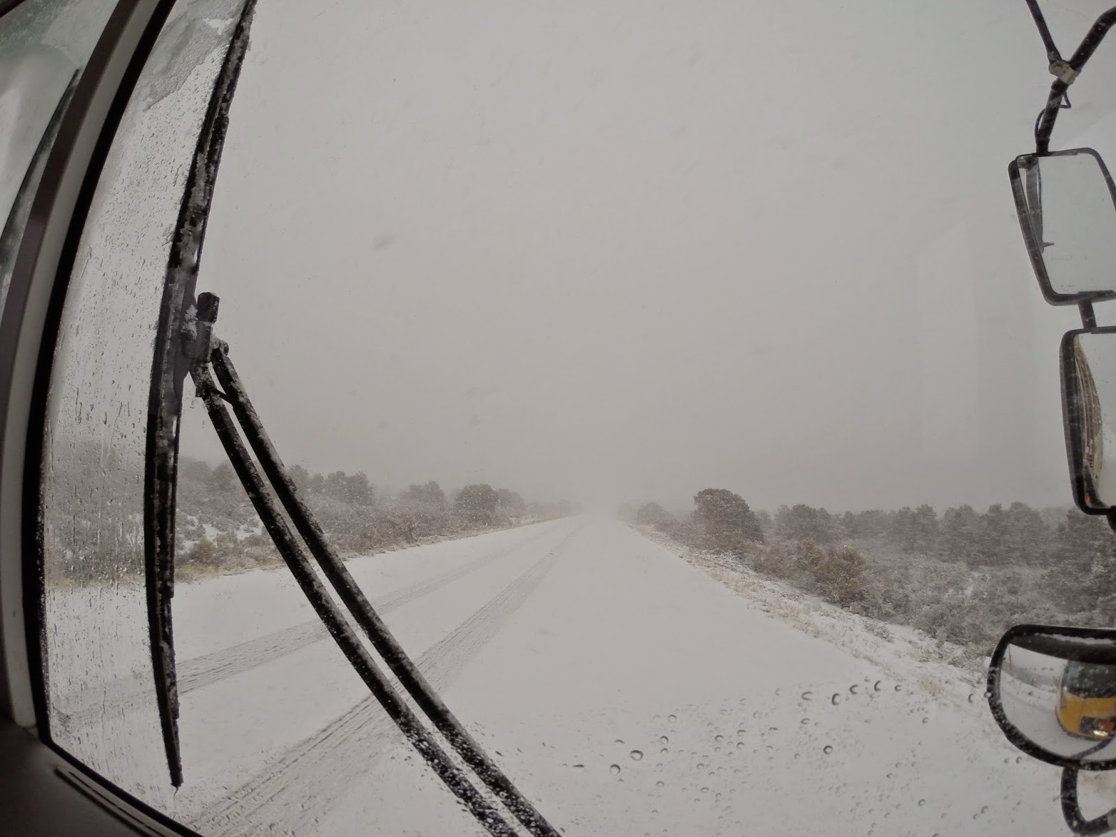 Snow Fall in Canyonlands