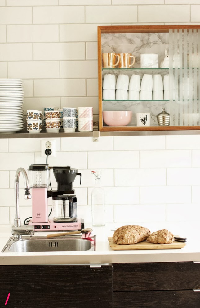 Create + Kate A Spot for Tea Ideas for a Coffee Corner