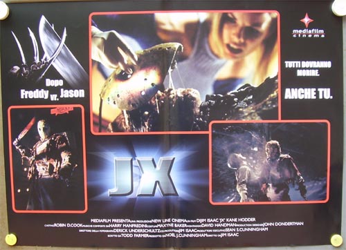 Jason X Italian Posters Promote Freddy vs Jason Too?