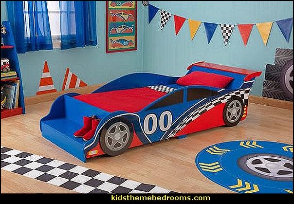 Car Themed Bedrooms for Teenagers boys cars  car beds for kids