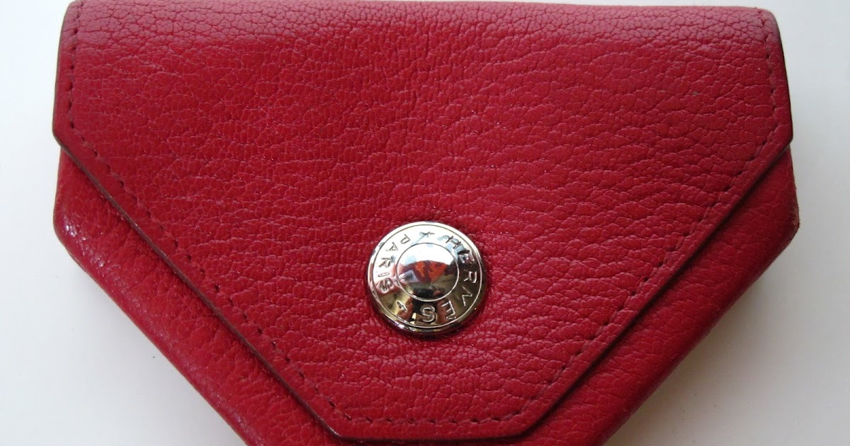 Bond 07 by Selima Optique: Hermes Week: Red Coin Purse
