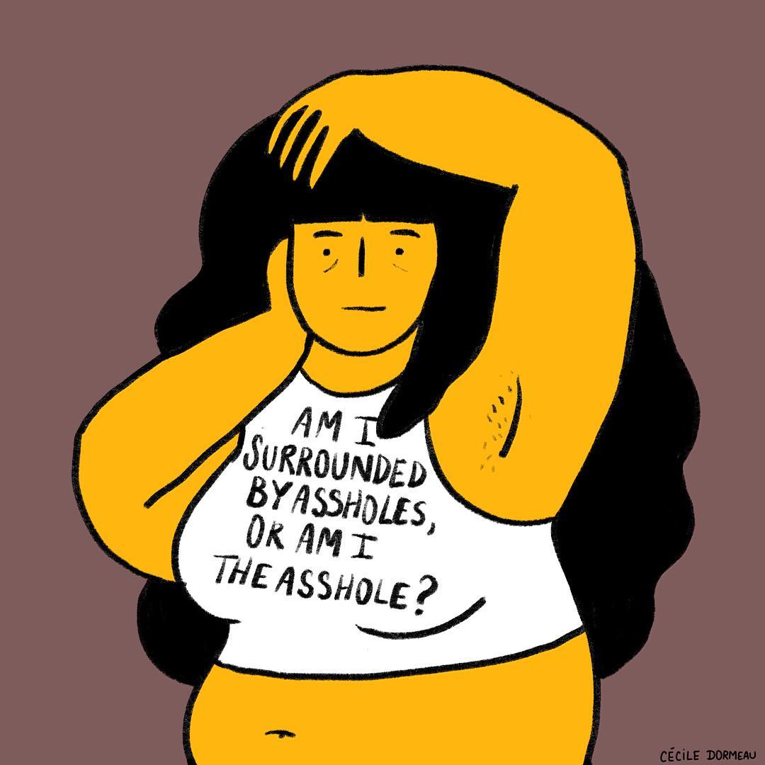 50 Incredibly Funny Illustrations Depicting Cool Girls Who Are Not Afraid Of Being Themselves