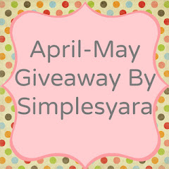 April-May Giveaway By Simplesyara