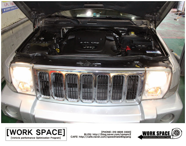 [WORK SPACE] 상상력소년의 정비일지: JEEP 커맨더[COMMANDER] OM642 ENGINE 가변스월액츄에이터 교환