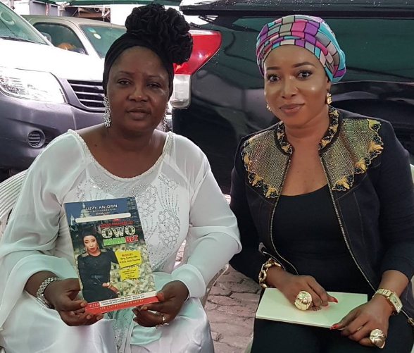 liz anjorin visit tinubu daughter endorsement