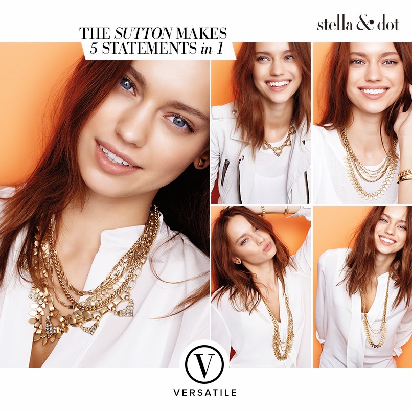  The Stella & Dot Sutton Necklace - 5 ways in 1!