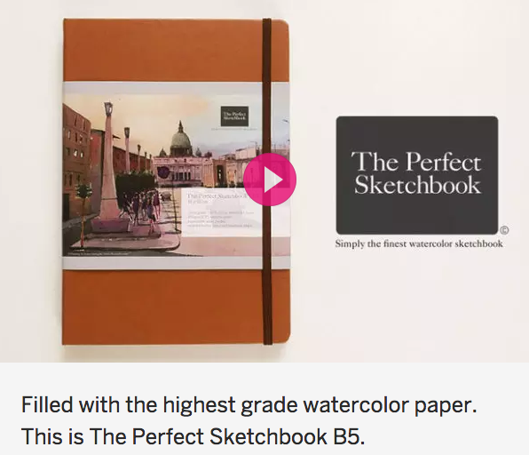 Jane Blundell Artist The Perfect Sketchbook, B5 version