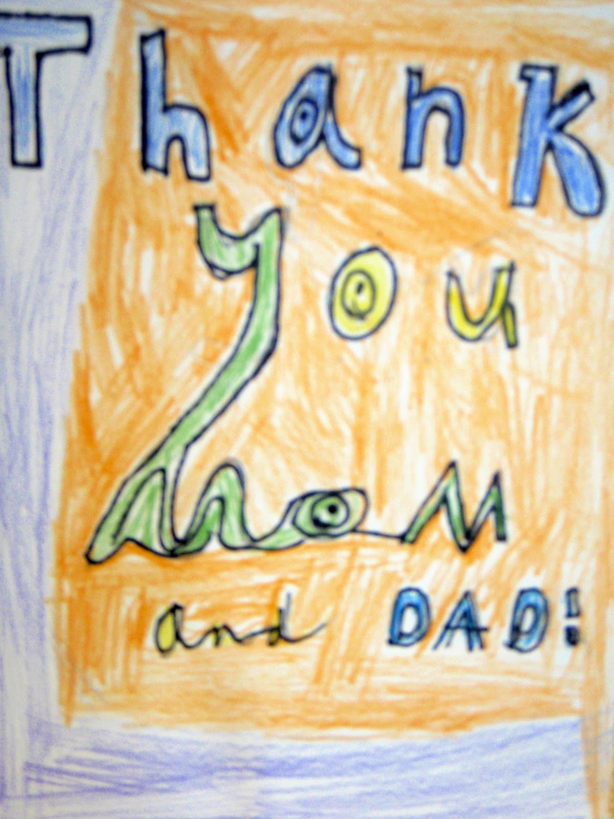 Fayston Elementary Art Thank you notes