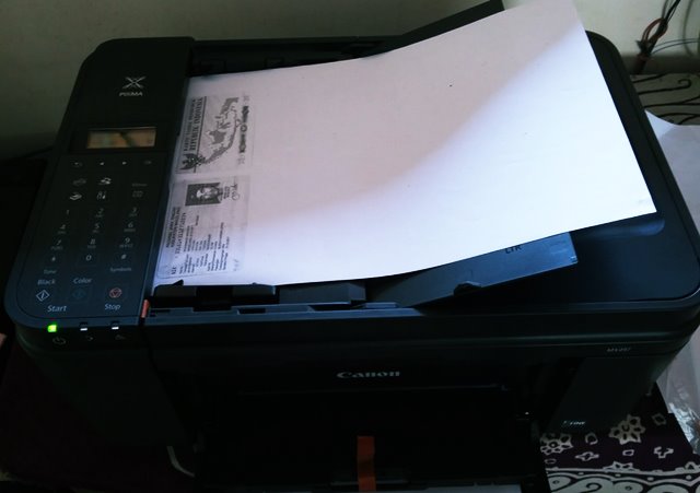 Cara Mudah Fotocopy Dan Scan Kertas F4 Di Printer Canon Mx497 Bedah Printer