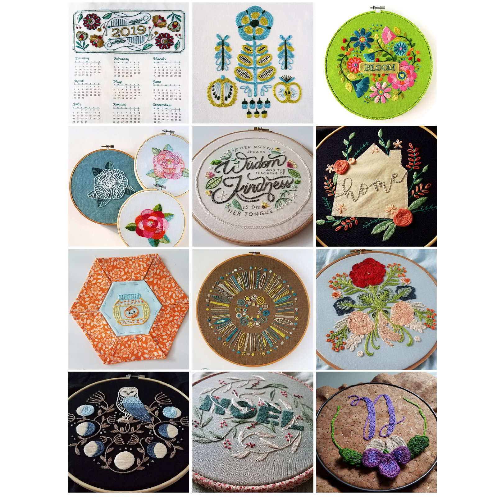 2019 year in review by floresita for Feeling Stitchy
